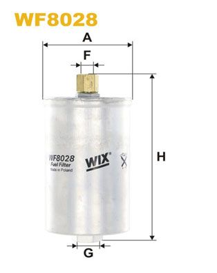 WIX FILTERS WF8028 Kütusefilter
